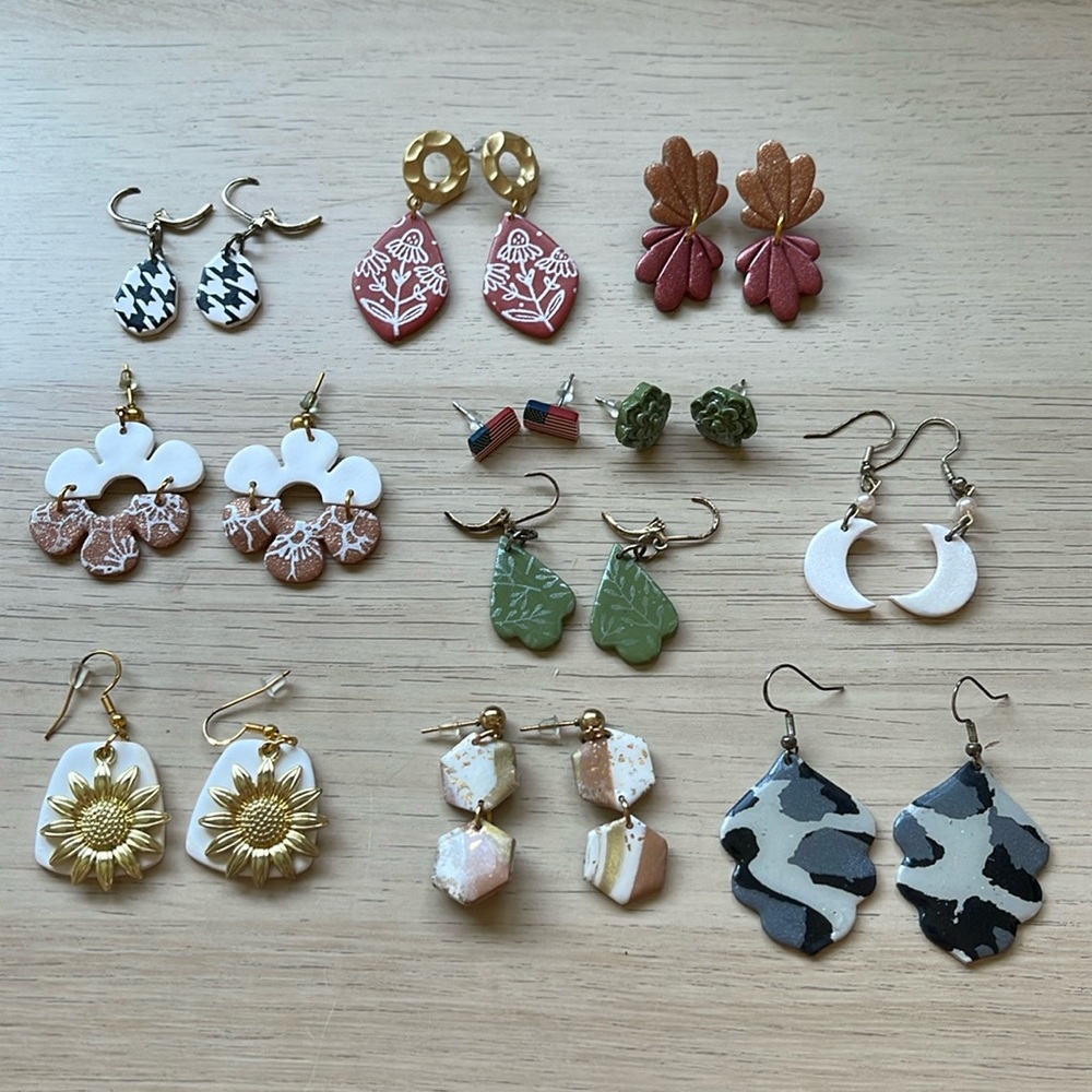 Resin Earrings